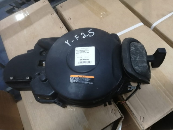 б/у Yamaha F25A ручной стартер  в сборе 65W-W1571-01-00