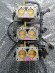 б/у Yamaha 225 карбюраторы в сборе 6R5-14301-01-00,6R5-14302-01-00,6R5-14303-01-00 Диффузор 34