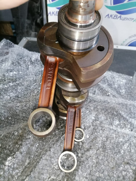 б/у Yamaha 60-70 коленчатый вал в сборе 6H3-11400-11-00 б/у Yamaha 60-70 коленчатый вал в сборе 6H3-11400-11-00