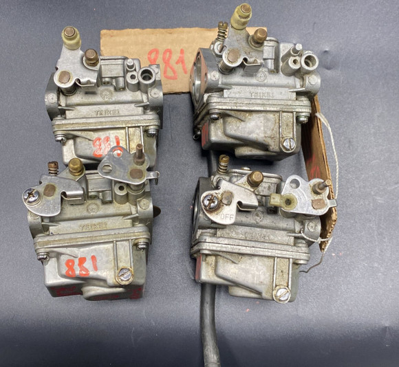 б/у Tohatsu M40 карбюраторы в сборе 3С8-03200-4, 3С8-03207-4