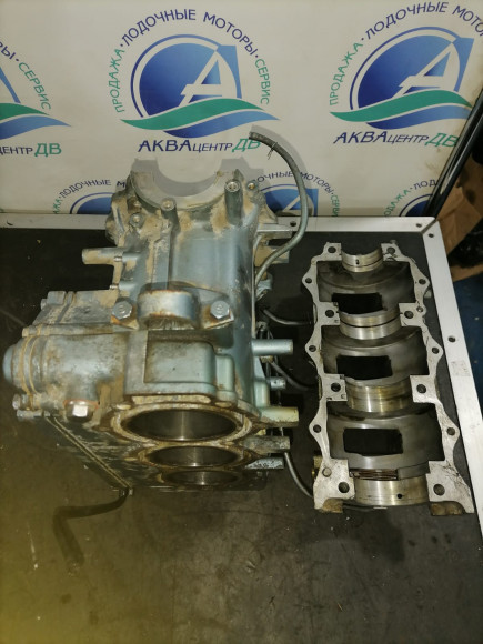 б/у Yamaha 60-70 блок цилиндров 6H3-15100-13-94 б/у Yamaha 60-70 блок цилиндров 6H3-15100-13-94