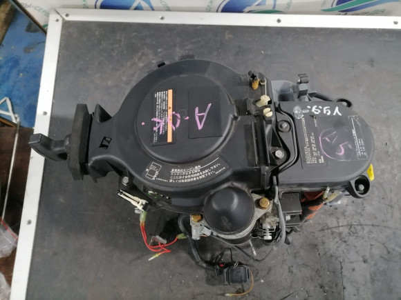 б/у Yamaha F9.9F мотоголовка в сборе с навесным оборудованием 6AU-W009B-00-1S