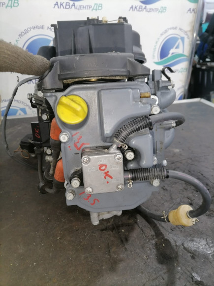 б/у Yamaha F9.9F мотоголовка в сборе с навесным оборудованием 6AU-W009B-00-1S
