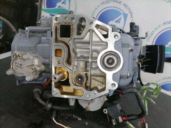 б/у Yamaha F9.9F мотоголовка в сборе с навесным оборудованием 6AU-W009B-00-1S