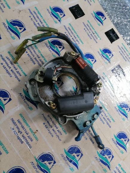 б/у Yamaha 9.9-15 основание с катушками в сборе 6E7-85560-A0-00 б/у Yamaha 9.9-15 основание с катушками в сборе 6E7-85560-A0-00
