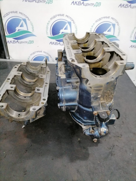 б/у Suzuki DT75-85 блок цилиндров 11301-95606-0ED,11111-95630-0ED