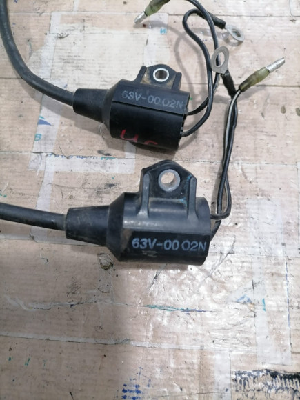 б/у Yamaha 9.9-15 высоковольтная катушка 63V-85570-00-00