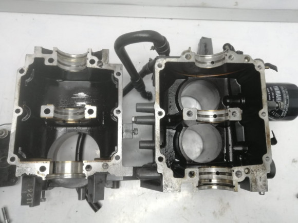 б/у Yamaha F25A блок цилиндров 65W-15100-11-1S
