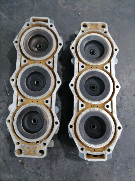 б/у Yamaha 150-225 головка блока цилиндров 6R5-11111-01-94