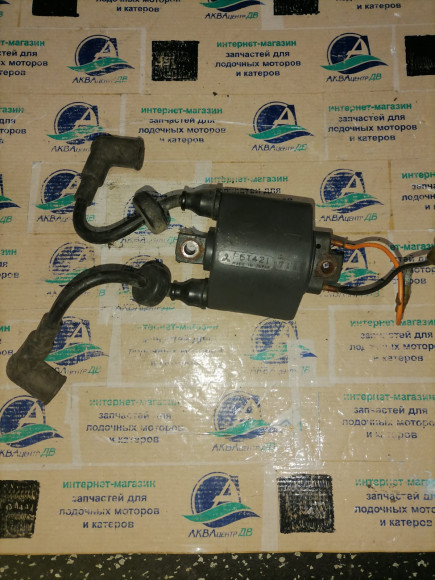 б/у Yamaha 40Q высоковольтная катушка 689-85570-20-00 б/у Yamaha 40Q высоковольтная катушка 689-85570-20-00