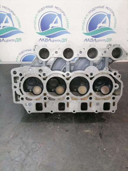 б/у Yamaha F60A головка блока цилиндров в сборе 69W-11111-00-1S
