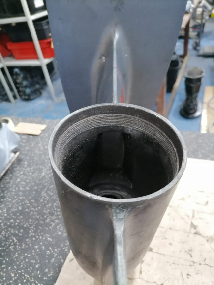 б/у Yamaha F80-100 корпус редуктора 67F-45301-00-8D