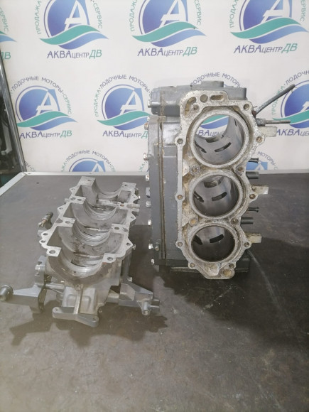 б/у Yamaha 40-50 блок цилиндров 6H4-15100-30-00