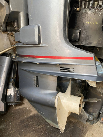 б/у Yamaha 115-140 л.с. Редуктор в сборе нога (UL) 6E5-45300