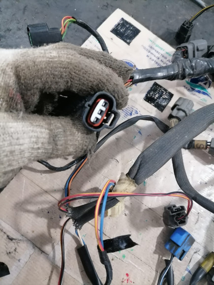 б/у Yamaha F115 электропроводка 68V-82590-00-00